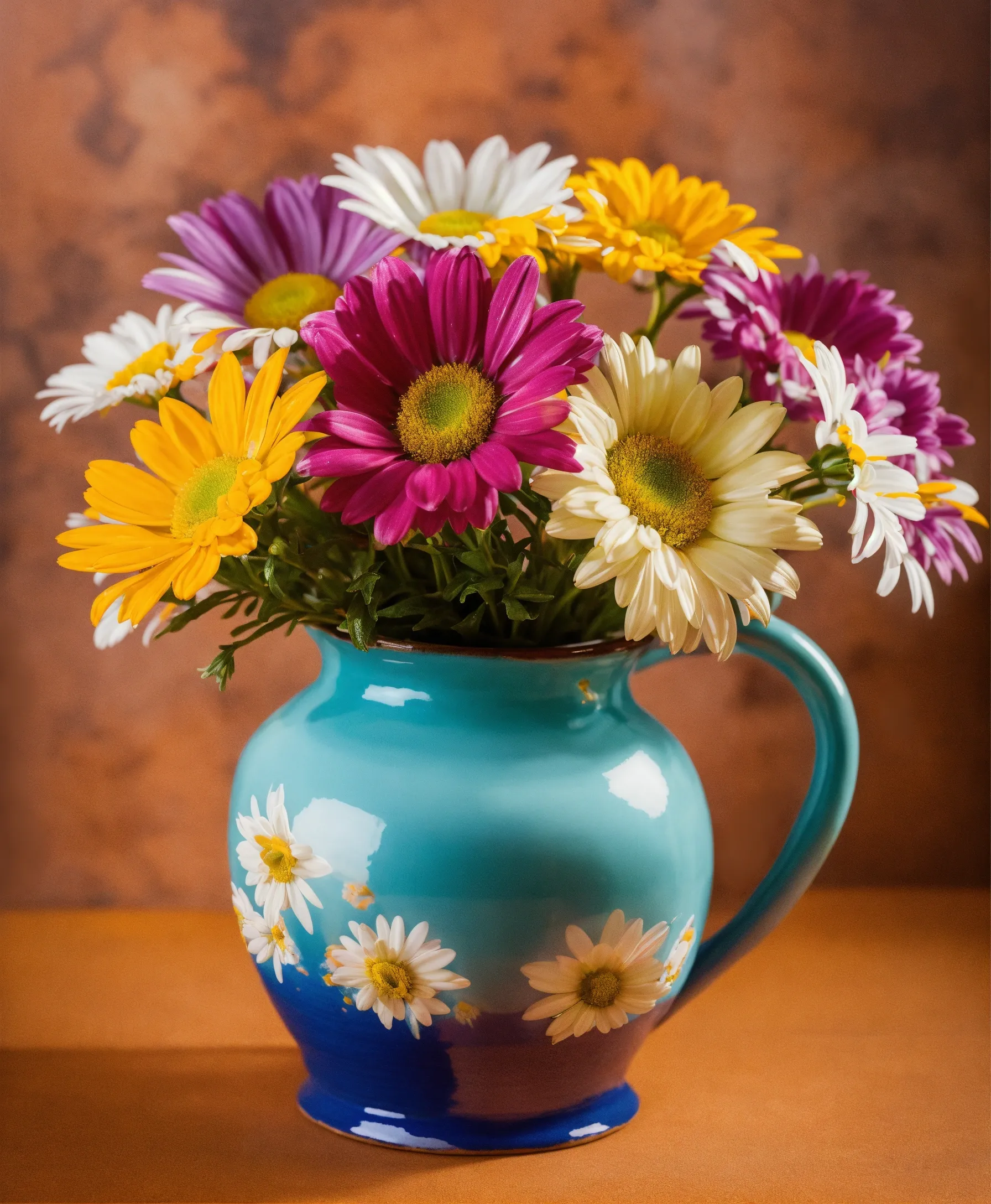 Meditation space flowers