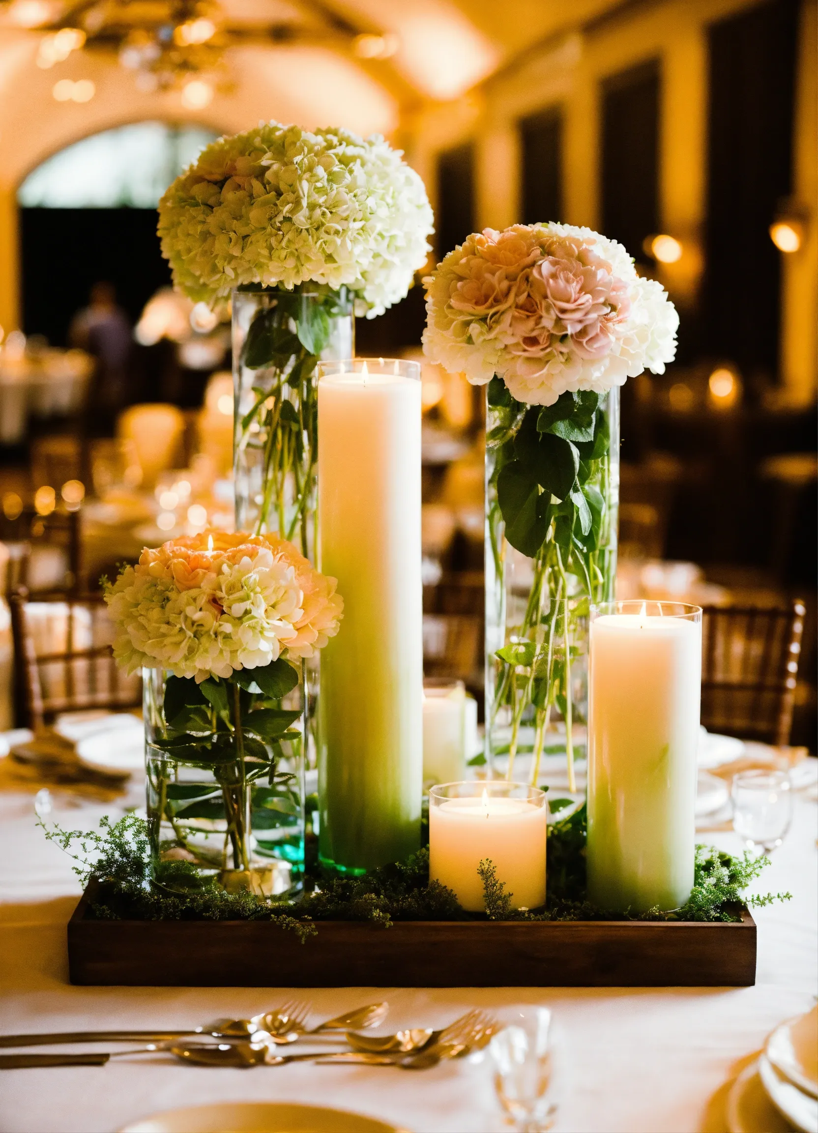 Summer flower arrangements